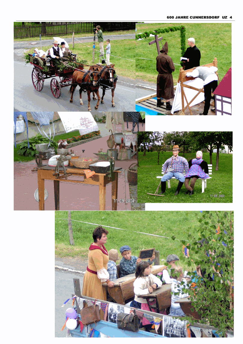 4. Bildtafel 600 Jahre Cunnersdorf