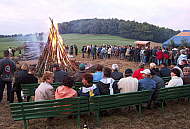 Sonnenwendfeuer im Jahre 2001